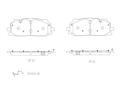 BREMBO P 85 202 Číslo výrobce: 25861. EAN: 8020584136232.