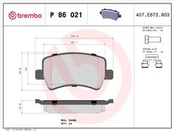 BREMBO P 86 021