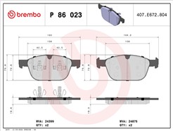 BREMBO P 86 023