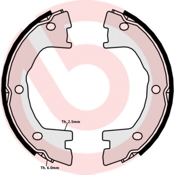 BREMBO S A6 508 EAN: 8432509645277.