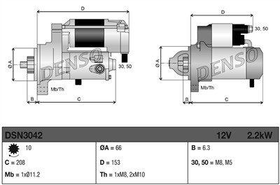 DENSO DSN3042 EAN: 8717613173275.