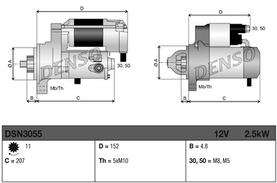 DENSO DSN3055 EAN: 8717613173404.