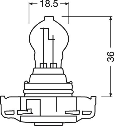 OSRAM 2503A Číslo výrobce: PSY24W.
