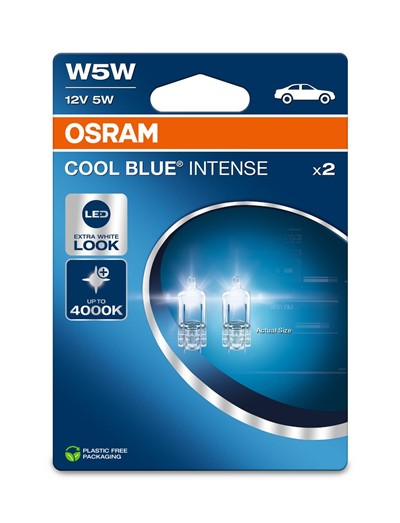 OSRAM 2825CBN-2BL Číslo výrobce: W5W. EAN: 4062172394710.