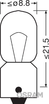 OSRAM 3860 EAN: 4008321095763.