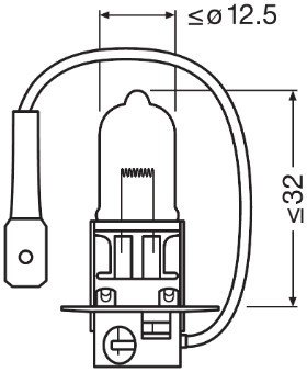 OSRAM 64151NL Číslo výrobce: H3. EAN: 4052899991330.