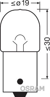 OSRAM 5637 Číslo výrobce: R10W. EAN: 4050300525181.