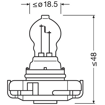 OSRAM 2504 Číslo výrobce: PSX24W. EAN: 4052899600560.