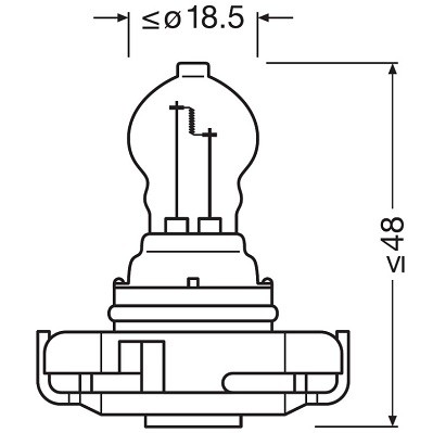OSRAM 5202 Číslo výrobce: PS24W. EAN: 4052899600584.