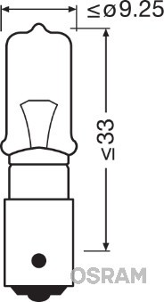 OSRAM 64136 Číslo výrobce: H21W. EAN: 4008321095206.