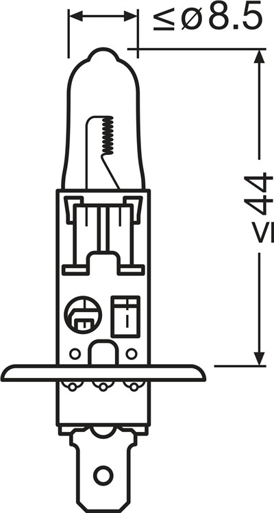 OSRAM 64150NBS-1BL Číslo výrobce: H1. EAN: 4062172395465.