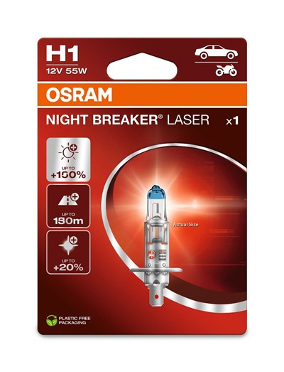 OSRAM 64150NL-1BL Číslo výrobce: H1. EAN: 4062172395489.