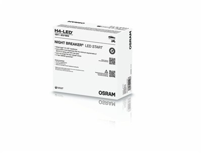 OSRAM 64193DWNBST Číslo výrobce: H4 LED. EAN: 4062172411066.