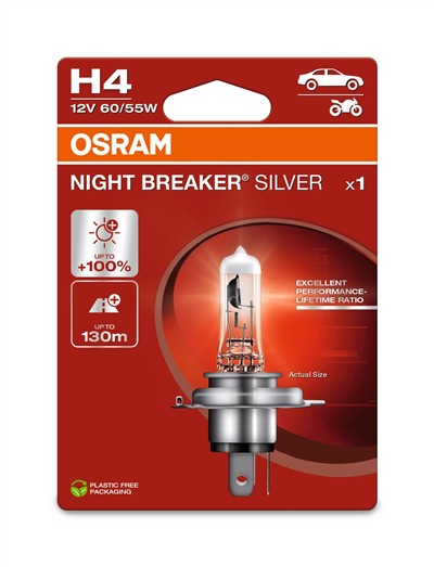 OSRAM 64193NBS-1BL Číslo výrobce: H4. EAN: 4062172395687.