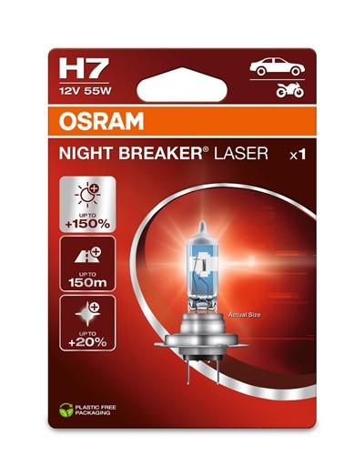 OSRAM 64210NL-1BL Číslo výrobce: H7. EAN: 4062172395168.
