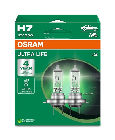 OSRAM 64210ULT-2HB Číslo výrobce: H7. EAN: 4062172387613.
