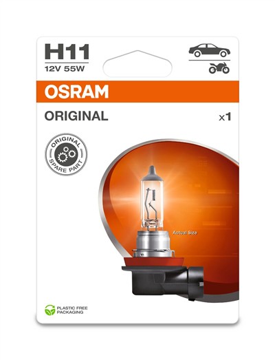 OSRAM 64211-1BL Číslo výrobce: H11. EAN: 4062172395229.