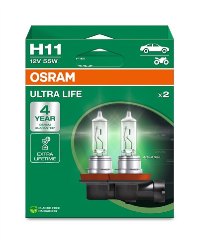 OSRAM 64211ULT-2HB Číslo výrobce: H11. EAN: 4062172387736.