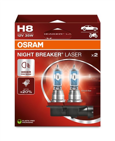 OSRAM 64212NL-2HB Číslo výrobce: H8. EAN: 4062172387774.