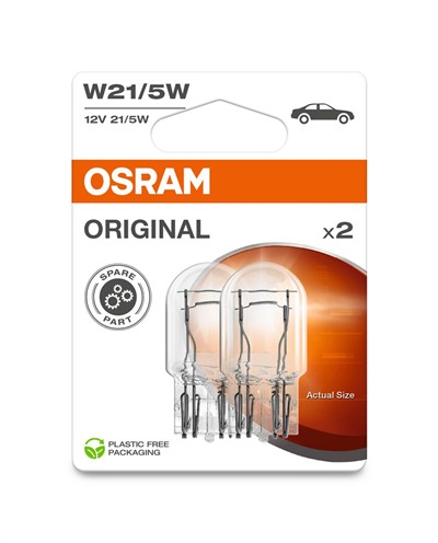 OSRAM 7515-2BL Číslo výrobce: W21/5W. EAN: 4062172396387.