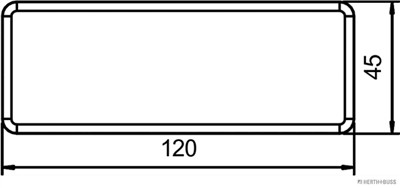 HERTH+BUSS ELPARTS 82710200 Číslo výrobce: M 594. EAN: 4026736120368.