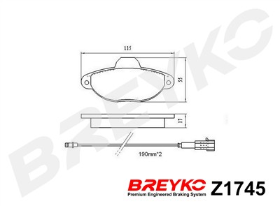 DAVID VASCO Z1745 EAN: 5906190588500.