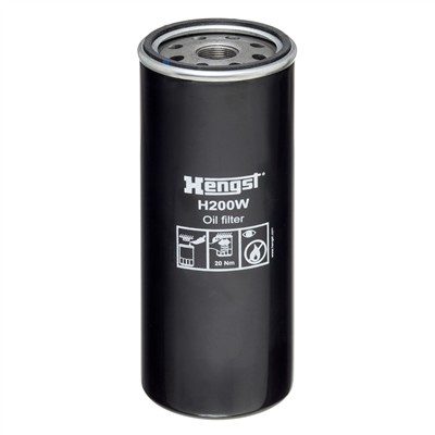 HENGST FILTER H200W Číslo výrobce: 3853100000. EAN: 4030776030389.