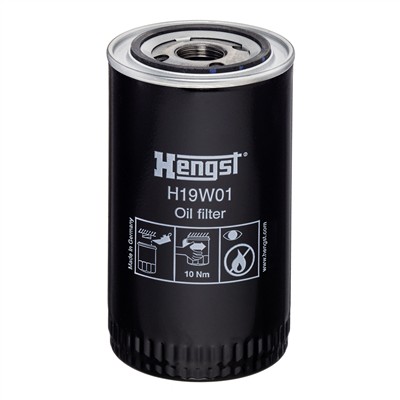 HENGST FILTER H19W01 Číslo výrobce: 5509100000. EAN: 4030776062960.