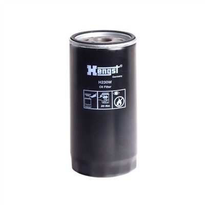 HENGST FILTER H230W Číslo výrobce: 1243100000. EAN: 4030776009200.
