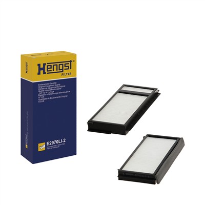 HENGST FILTER E2970LI-2 Číslo výrobce: 5186310000. EAN: 4030776024333.