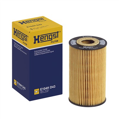 HENGST FILTER E104H D43 Číslo výrobce: 111130000. EAN: 4030776000504.