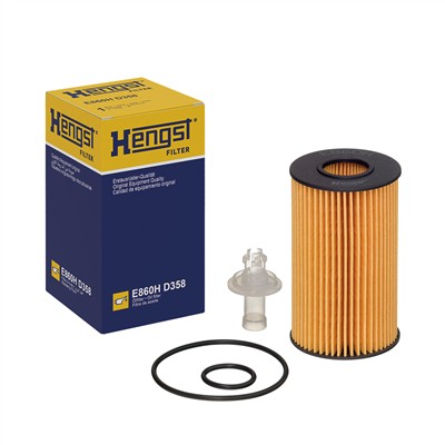 HENGST FILTER E860H D358 Číslo výrobce: 1223110000. EAN: 4030776042573.