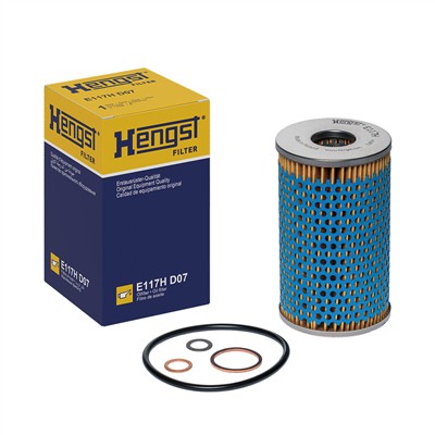 HENGST FILTER E117H D07 Číslo výrobce: 1769110000. EAN: 4030776075939.