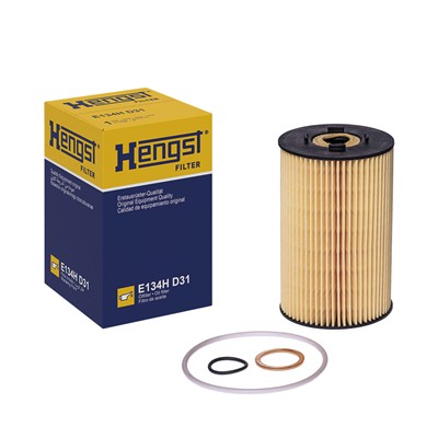 HENGST FILTER E134H D31 Číslo výrobce: 41130000. EAN: 4030776000627.