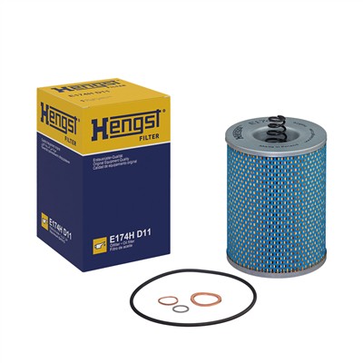 HENGST FILTER E174H D11 Číslo výrobce: 1759110000. EAN: 4030776075885.