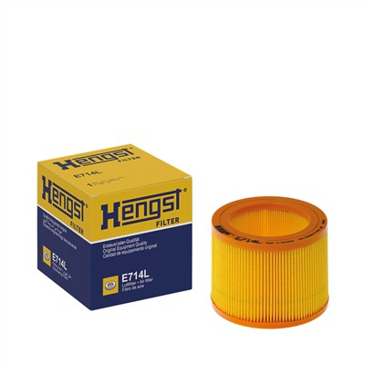 HENGST FILTER E714L Číslo výrobce: 4090310000. EAN: 4030776015782.