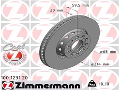 ZIMMERMANN 100.1231.20