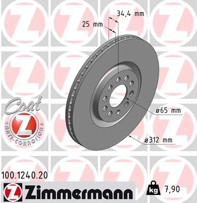 ZIMMERMANN 100.1240.20 EAN: 4250238718130.