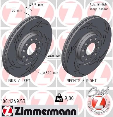 ZIMMERMANN 100.1249.53 EAN: 4250238777113.