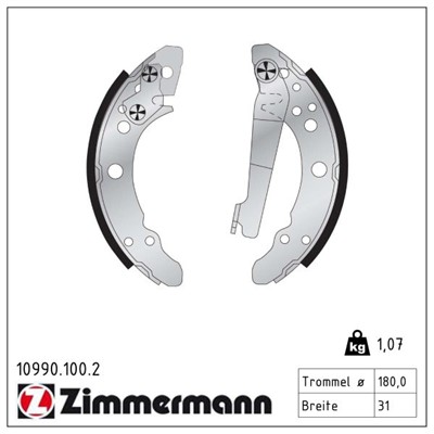 ZIMMERMANN 10990.100.2 EAN: 4250238721239.