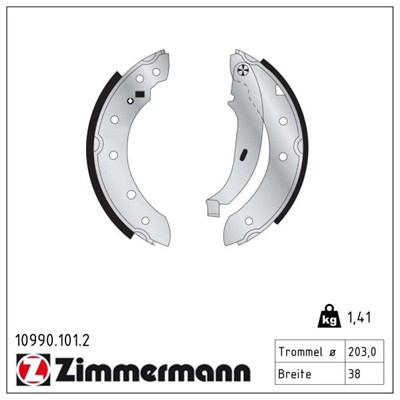 ZIMMERMANN 10990.101.2 EAN: 4250238721338.