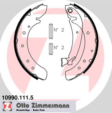 ZIMMERMANN 10990.111.5 EAN: 4250238722366.