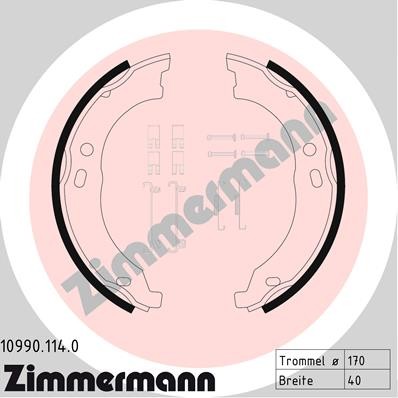 ZIMMERMANN 10990.114.0 EAN: 4250238722618.