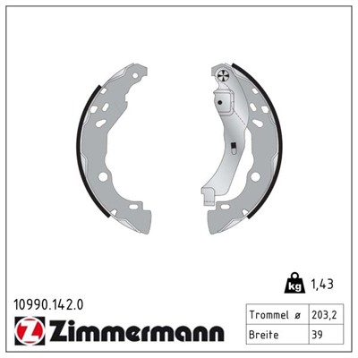 ZIMMERMANN 10990.142.0 EAN: 4250238725411.