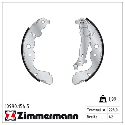 ZIMMERMANN 10990.154.5 EAN: 4250238755418.