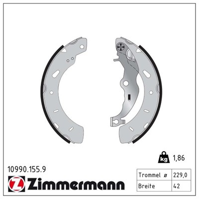 ZIMMERMANN 10990.155.9 EAN: 4250238761259.
