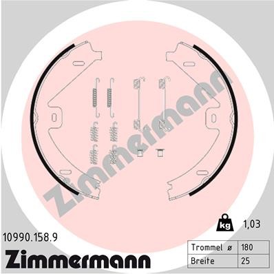 ZIMMERMANN 10990.158.9 EAN: 4250238781387.