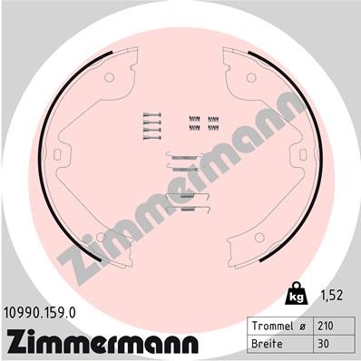 ZIMMERMANN 10990.159.0 EAN: 4250238781394.