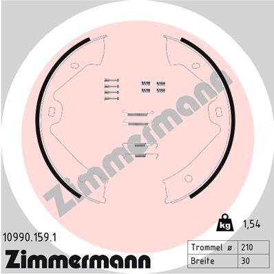 ZIMMERMANN 10990.159.1 EAN: 4250238781400.