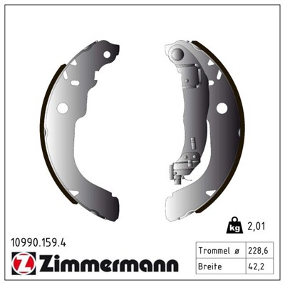ZIMMERMANN 10990.159.4 EAN: 4250238781486.